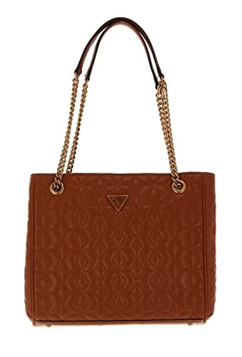 GUESS Women IZZY Status Satchel Bag, COG von GUESS