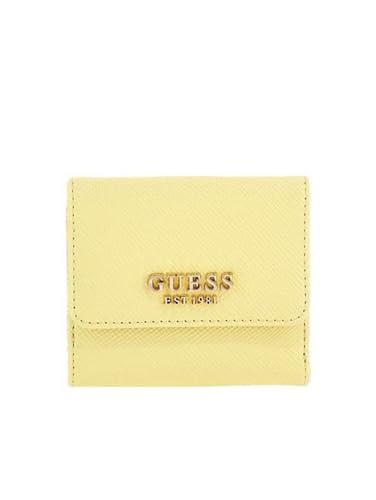 GUESS Women Laurel SLG Card & Coin Purse Bag, GELB von GUESS