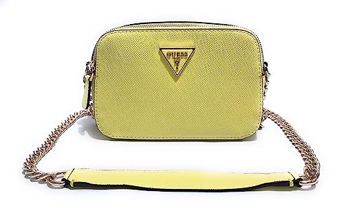 GUESS Women Noelle Crossbody Camera Bag, GELB von GUESS