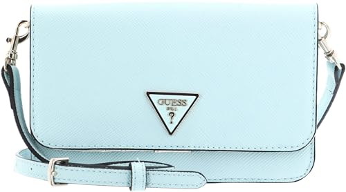 GUESS Women Noelle XBODY Flap Organizer Bag, EISBLAU von GUESS