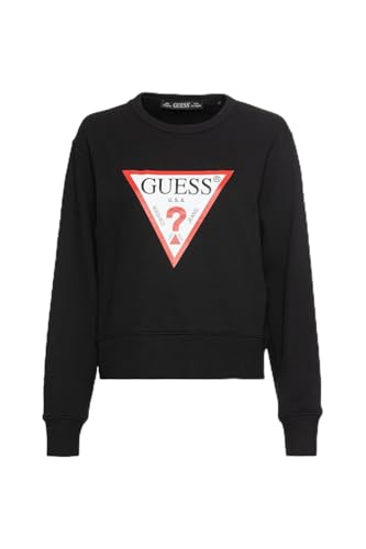GUESS JEANS FELPA SENZA ZIP DONNA NERO von Guess jeans
