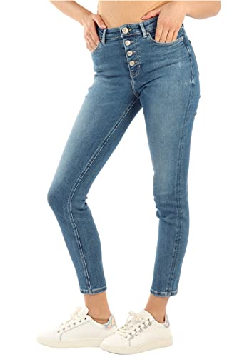 Jeans Donna guess w3ra28_d4w92-ccym 1981 EXPOSED BUTTON von GUESS