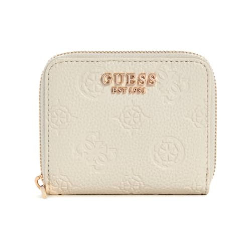 GUESS Cresidia SLG Zip Around Wallet S Bone von GUESS