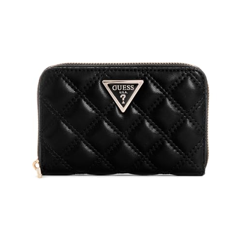 GUESS Giully Zip Around Wallet M Black von GUESS