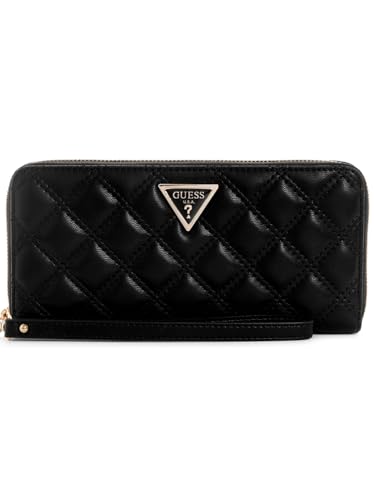 GUESS Giully Zip Around Wallet L Black von GUESS