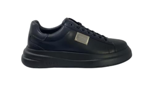 Scarpe Uomo Guess Sneaker Elba in Ecopelle Black U25GU10 FMFELBELE12 46 von GUESS