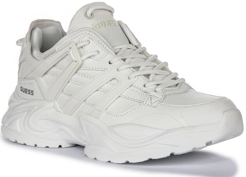 Scarpe donna Guess sneaker zeppa Belluna ecopelle white D25GU14 FLTBELLEL12 37 von GUESS
