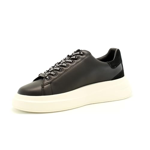 Scarpe uomo Guess sneaker Elba carryover in pelle black US24GU09 FMPVIBSUE12 42 von GUESS