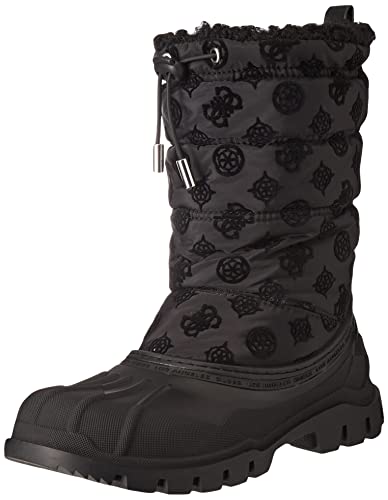GUESS Damen Amoro Stiefelette, Schwarz, 40 EU von GUESS