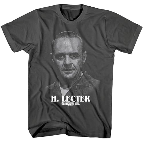 Silence of The Lambs Hannibal Lecter Killer Profile Men's T-Shirt Cannibal Seria BlackL Silence of The Lambs Hannibal Lecter Killer Profile Men's T-Shirt Cannibal Seria BlackL von GUEWBF
