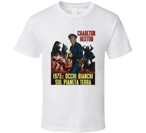 The Omega Man Italian T Shirt WhiteM The Omega Man Italian T Shirt WhiteM von GUEWBF