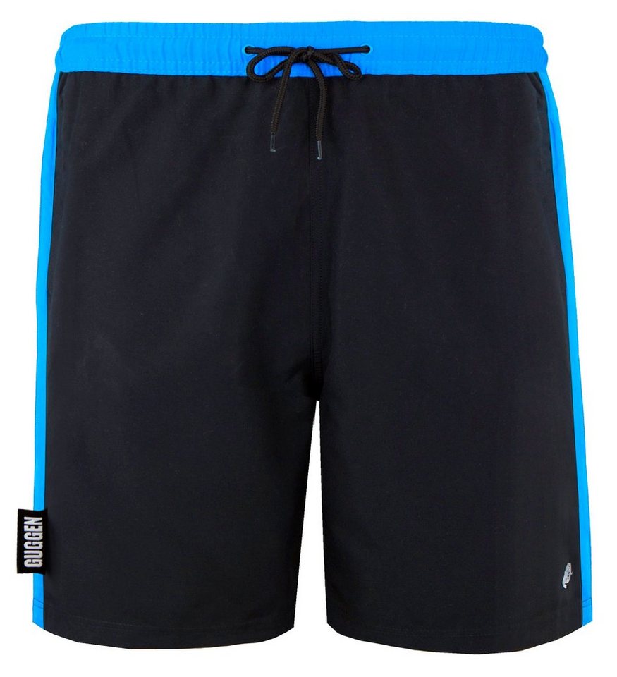 GUGGEN Mountain Badehose Badehose Herren Badeshorts Schnelltrocknend Boardshorts Beachshorts Streifen Karriert Badeshorts mit Kordel Gummizug Innenslip von GUGGEN Mountain