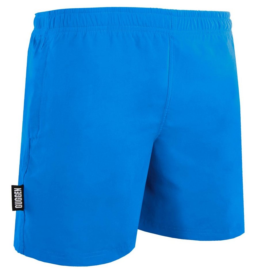 GUGGEN Mountain Badehose Badehose Herren Schnelltrocknende Badeshorts Style-2 Beachshorts Boardshorts Schwimmhose Männer Schwarz Grau Blau von GUGGEN Mountain