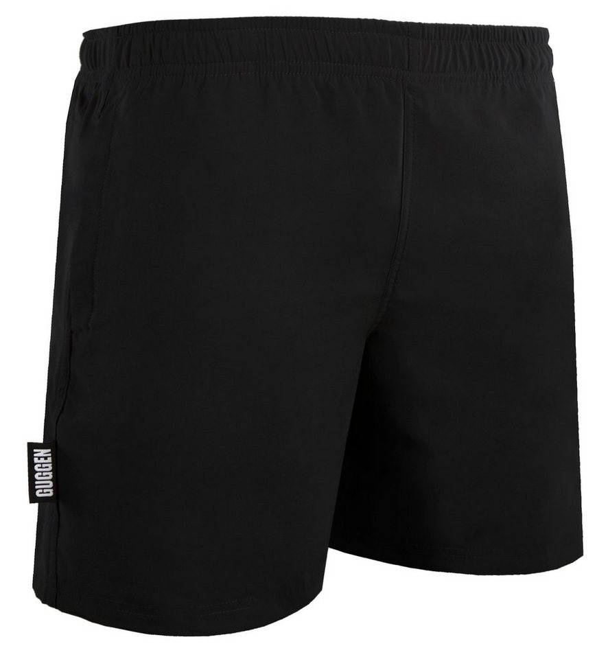 GUGGEN Mountain Badehose Badehose Herren Schnelltrocknende Badeshorts Style-2 Beachshorts Boardshorts Schwimmhose Männer Schwarz Grau Blau von GUGGEN Mountain