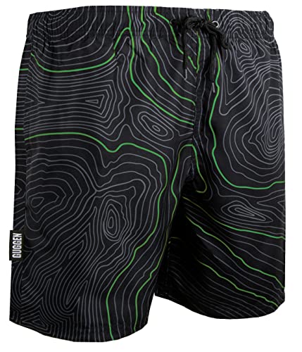 GUGGEN Mountain Badehose für Herren Schnelltrocknende Badeshorts Beachshorts Boardshorts Schwimmhose Männer Farbe Gruen XXXXL GUGGEN Mountain Badehose für Herren Schnelltrocknende Badeshorts Beachshorts Boardshorts Schwimmhose Männer Farbe Gruen XXXXL von GUGGEN Mountain
