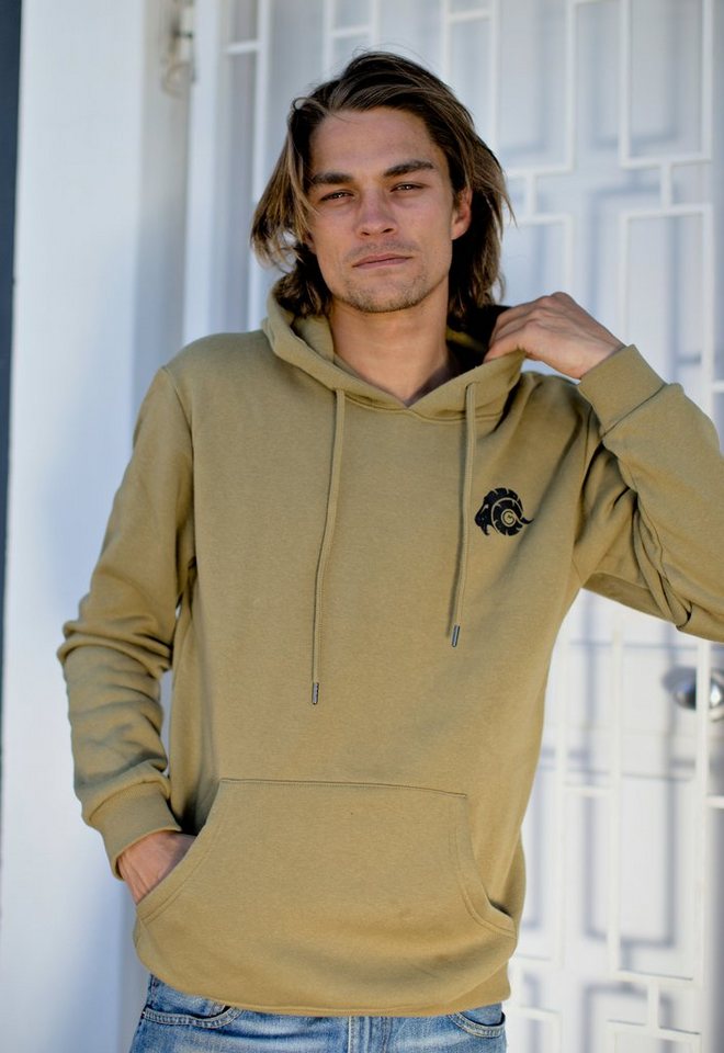 GUGGEN Mountain Hoodie Kapuzenpullover Hoodie Pullover mit Kapuze und Fleece HW02 von GUGGEN Mountain