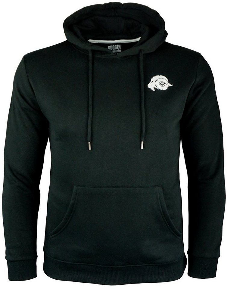 GUGGEN Mountain Hoodie Kapuzenpullover Hoodie Pullover mit Kapuze und Fleece HW02 von GUGGEN Mountain