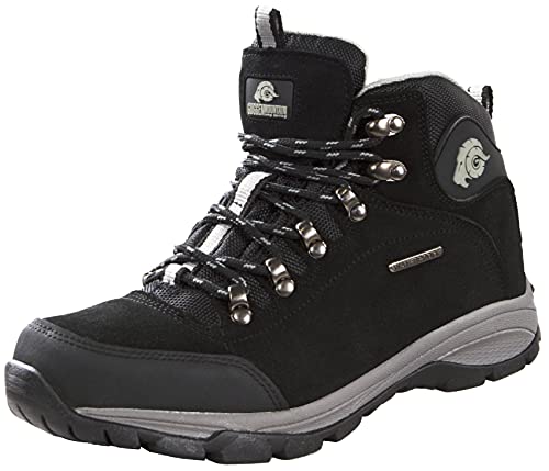 GUGGEN Mountain M014 Damen Trekking-& Wanderstiefel Outdoorschuhe wasserdicht mit Membran und Wildleder Farbe Grau EU 43 von GUGGEN Mountain
