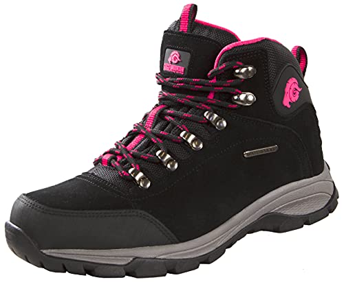 GUGGEN Mountain M014 Damen Trekking-& Wanderstiefel Outdoorschuhe wasserdicht mit Membran und Wildleder Farbe Pink EU 41 GUGGEN Mountain M014 Damen Trekking-& Wanderstiefel Outdoorschuhe wasserdicht mit Membran und Wildleder Farbe Pink EU 41 von GUGGEN Mountain