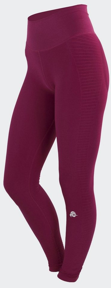 GUGGEN Mountain Seamless Leggings Figurformende Damen Sportleggings Seamless Leggings LL-77 Figurformende Damen Sporthose Nahtlose Leggings Lange Sportleggins von GUGGEN Mountain