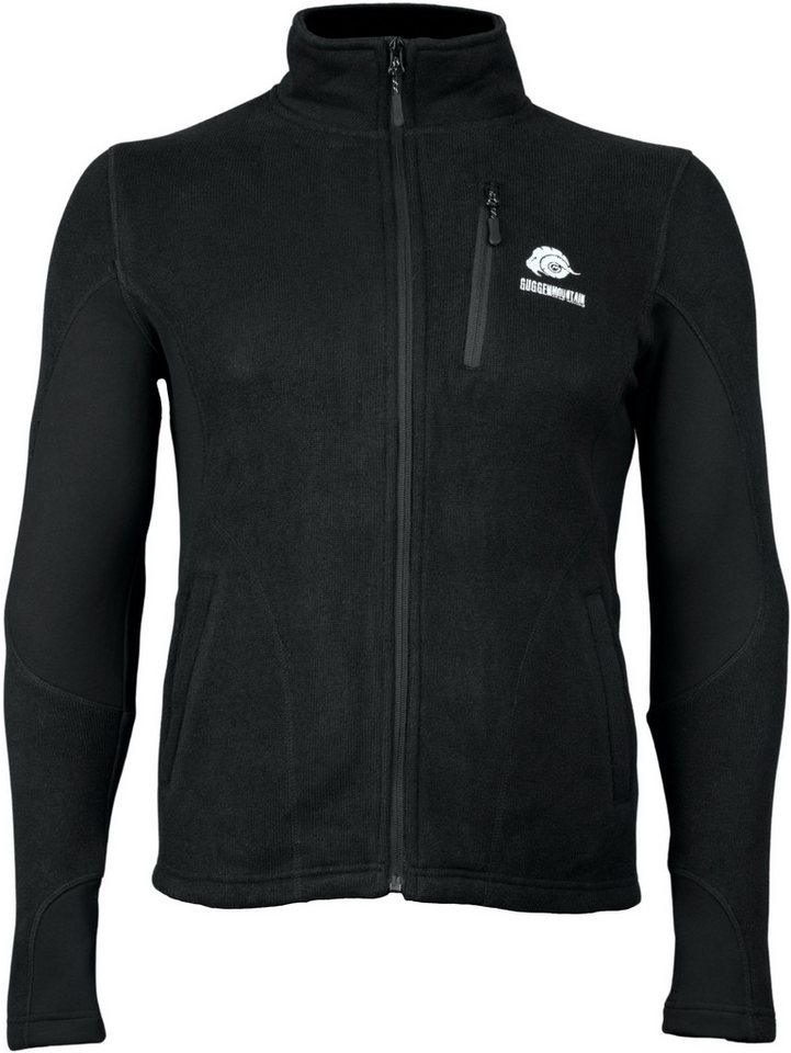 GUGGEN Mountain Softshelljacke Herren Fleecejacke Jacke für Herren Middlayer Übergang Wanderjacke Brusttasche, 2 Eingrifftaschen, Anti-Pilling-Behandlung von GUGGEN Mountain