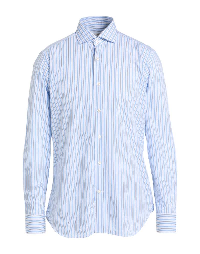 GUGLIELMINOTTI Hemd Herren Azurblau von GUGLIELMINOTTI