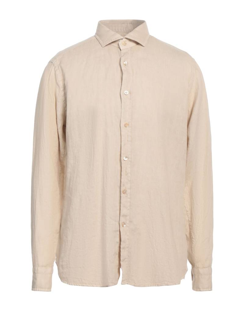 GUGLIELMINOTTI Hemd Herren Beige von GUGLIELMINOTTI