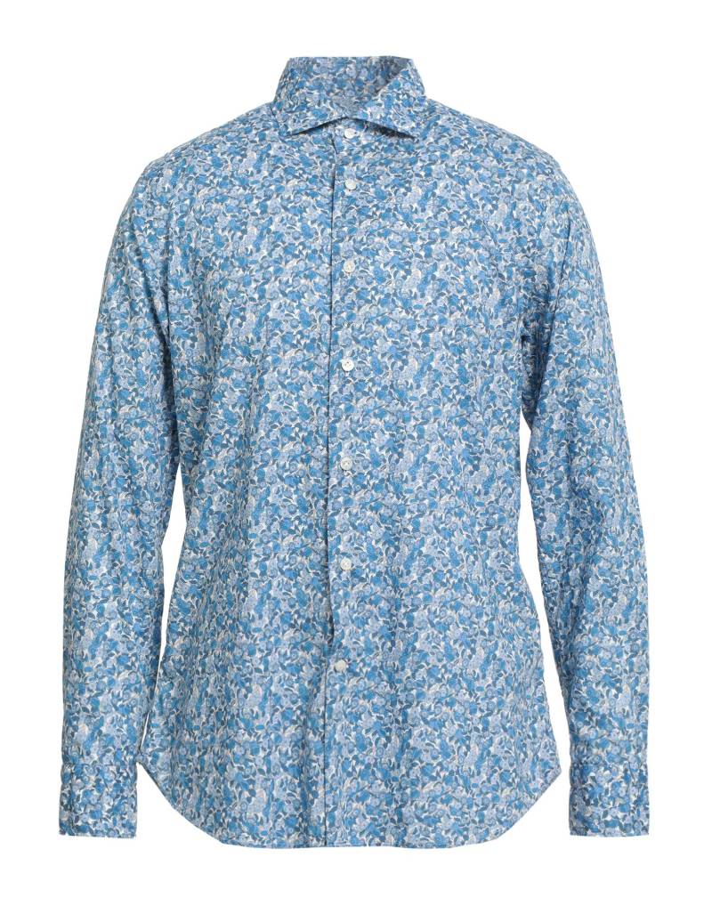 GUGLIELMINOTTI Hemd Herren Blau von GUGLIELMINOTTI