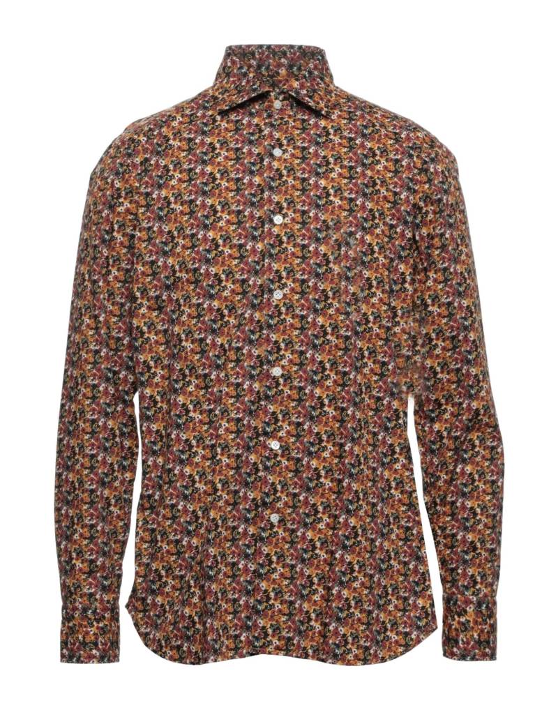 GUGLIELMINOTTI Hemd Herren Braun von GUGLIELMINOTTI