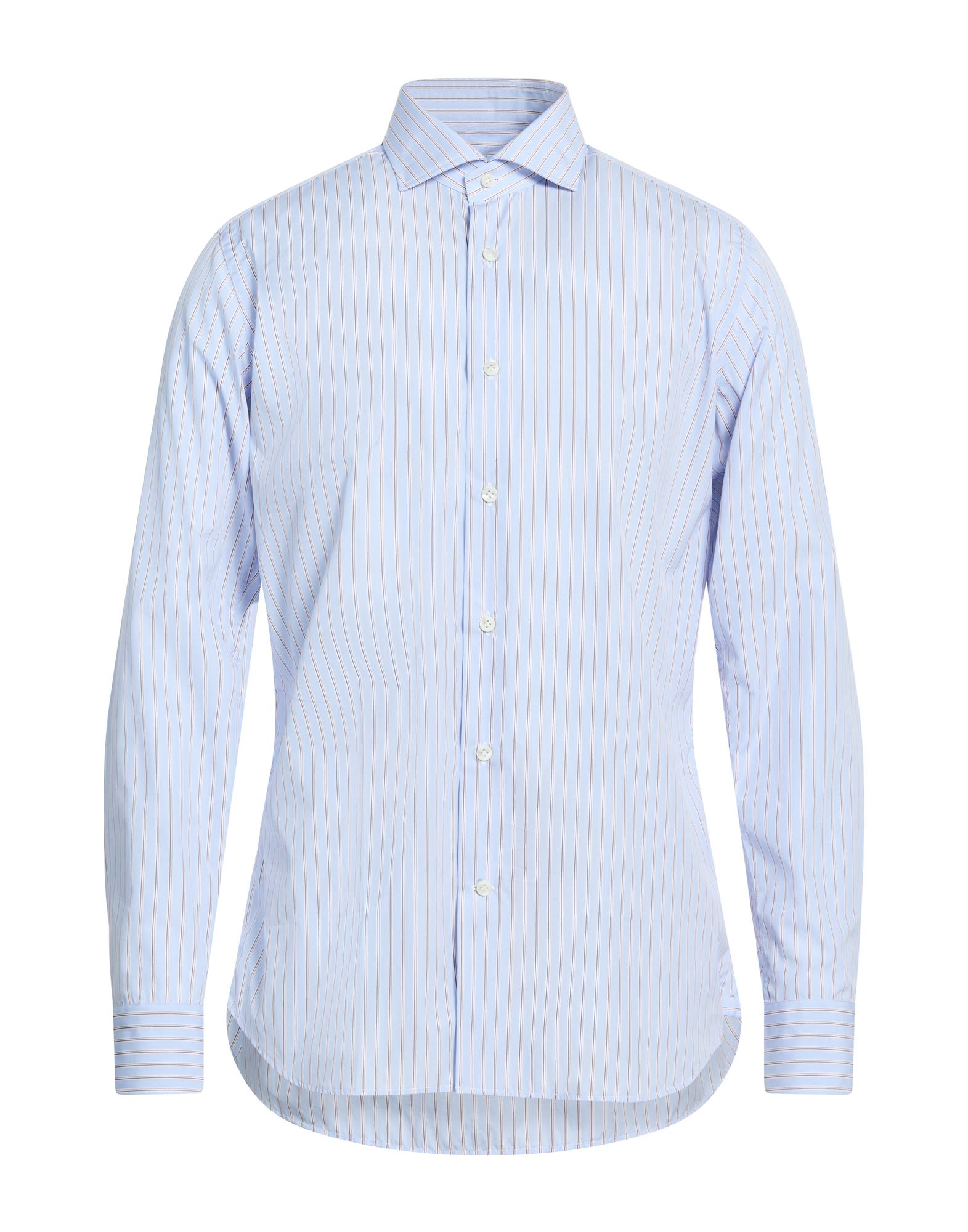 GUGLIELMINOTTI Hemd Herren Himmelblau von GUGLIELMINOTTI