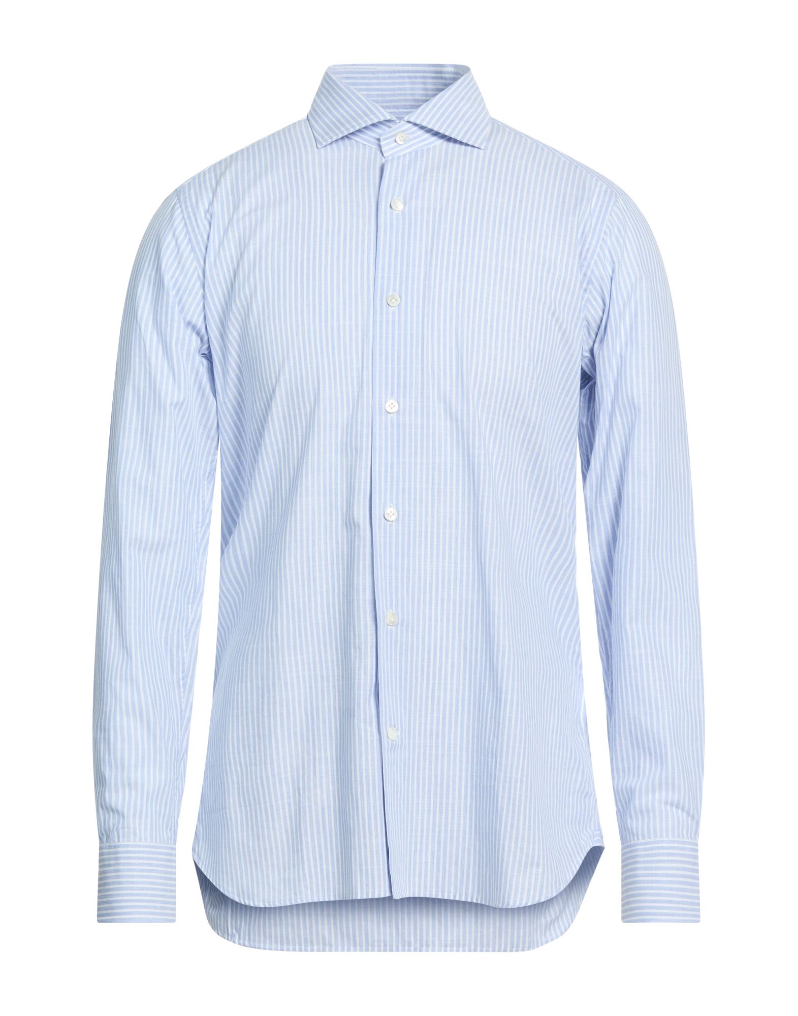 GUGLIELMINOTTI Hemd Herren Himmelblau von GUGLIELMINOTTI