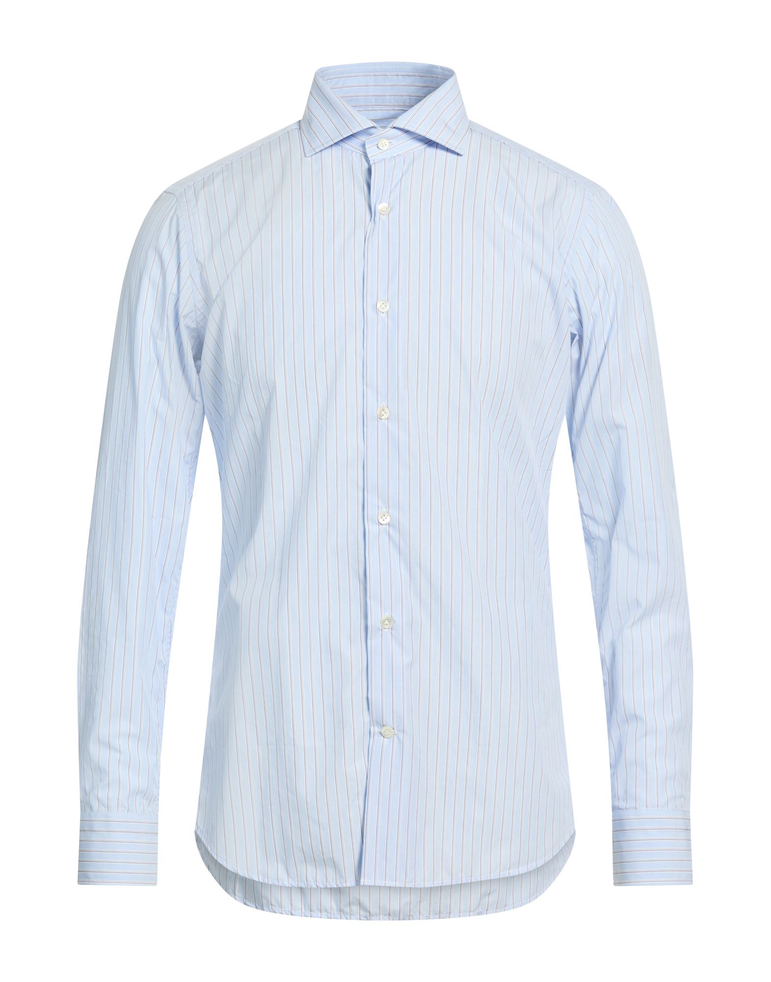 GUGLIELMINOTTI Hemd Herren Himmelblau von GUGLIELMINOTTI