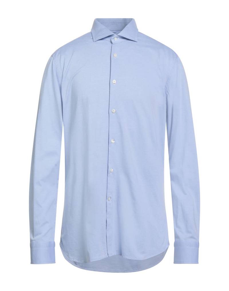 GUGLIELMINOTTI Hemd Herren Himmelblau von GUGLIELMINOTTI