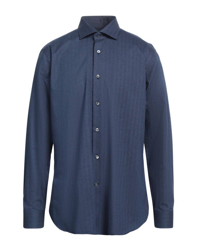 GUGLIELMINOTTI Hemd Herren Marineblau von GUGLIELMINOTTI
