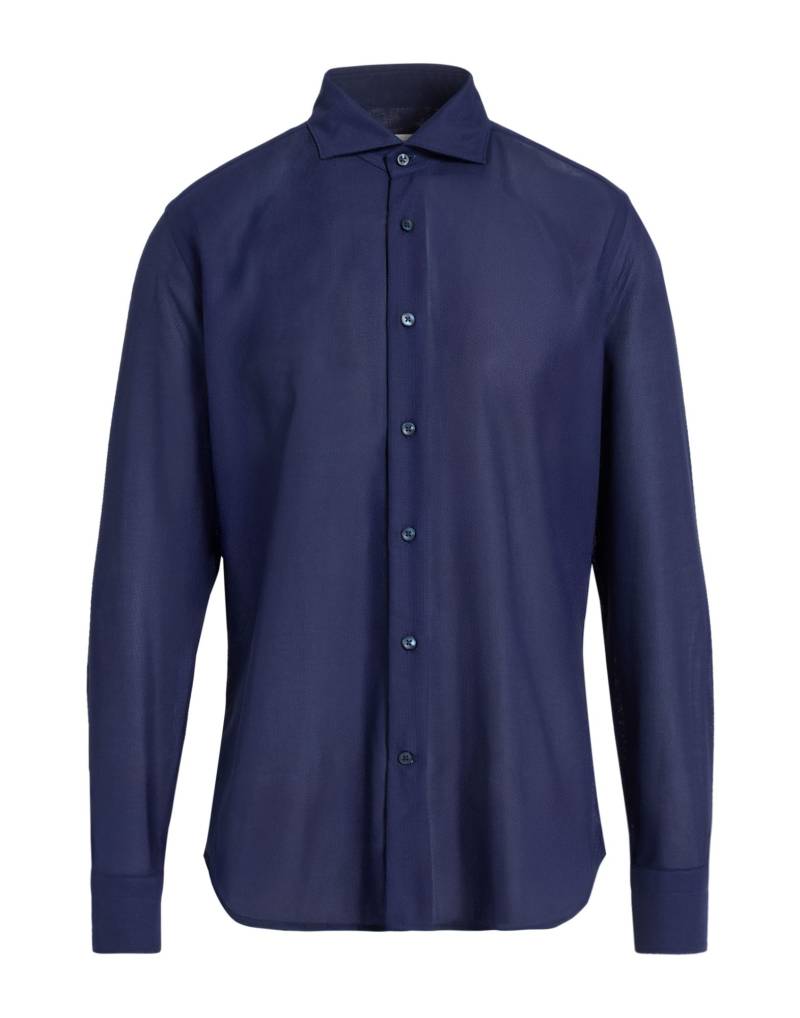 GUGLIELMINOTTI Hemd Herren Marineblau von GUGLIELMINOTTI