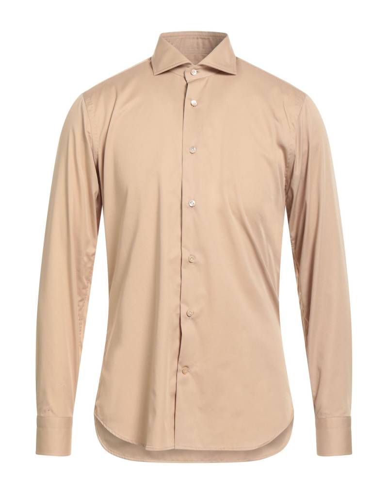 GUGLIELMINOTTI Hemd Herren Sand von GUGLIELMINOTTI