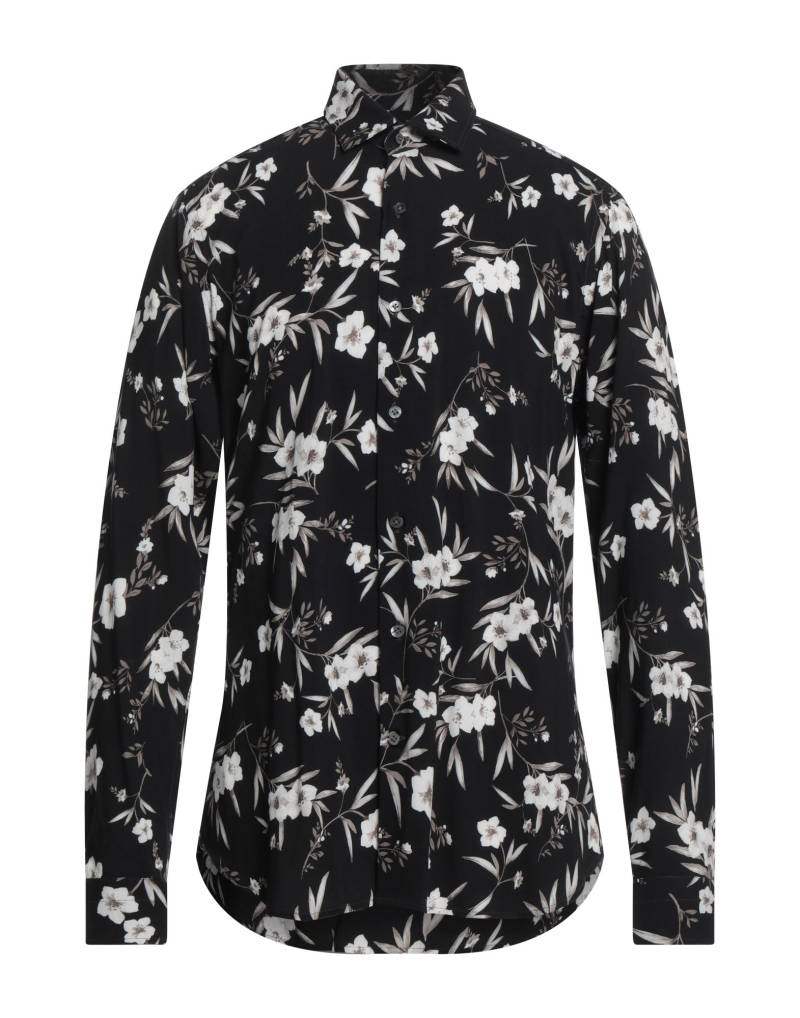 GUGLIELMINOTTI Hemd Herren Schwarz von GUGLIELMINOTTI