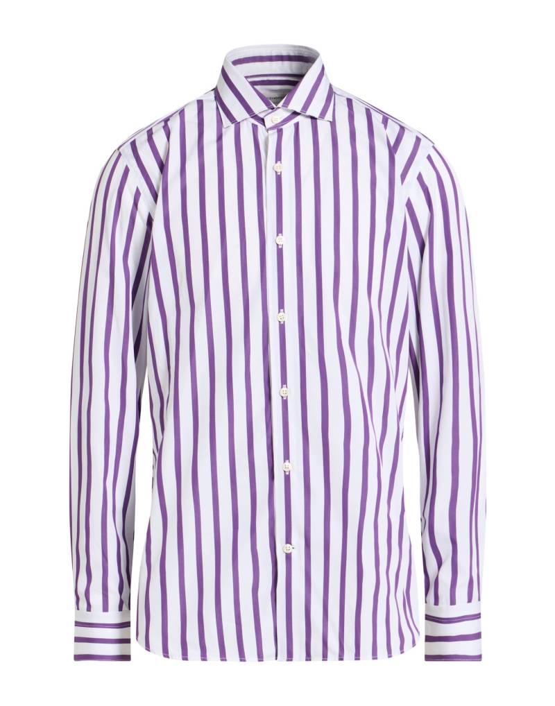 GUGLIELMINOTTI Hemd Herren Violett von GUGLIELMINOTTI