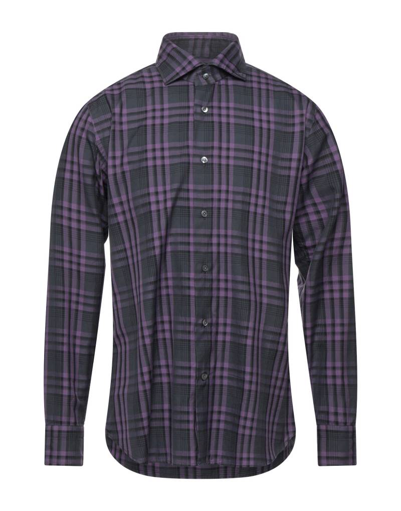 GUGLIELMINOTTI Hemd Herren Violett von GUGLIELMINOTTI