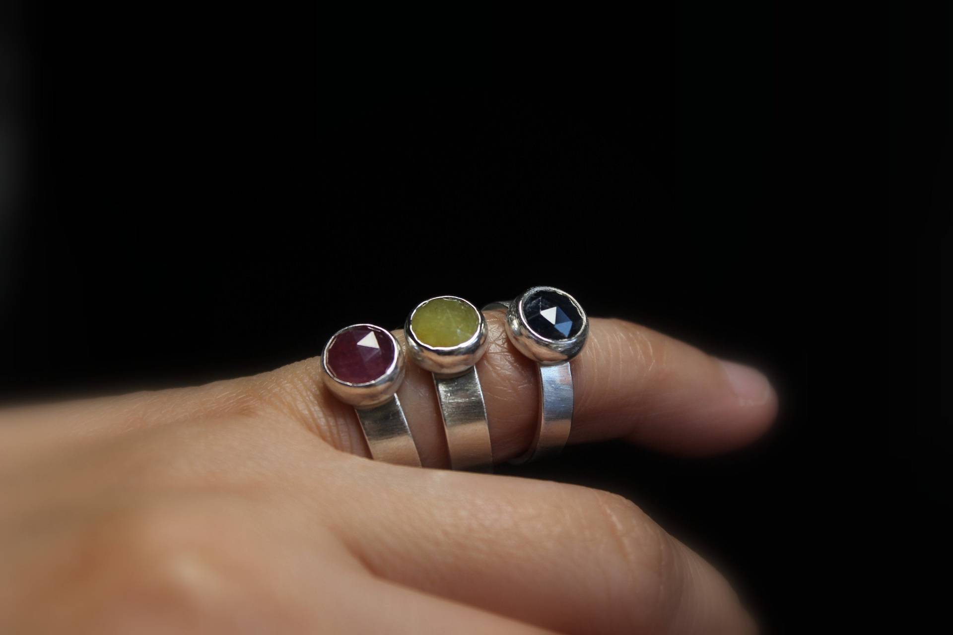 Größe 6 Rosenschliff Gelb Saphir Sterling Silber Ring | Alternativer Verlobungsring Für Frauen Gugma Schmuck Größe 6 Rosenschliff Gelb Saphir Sterling Silber Ring | Alternativer Verlobungsring Für Frauen Gugma Schmuck von GUGMA