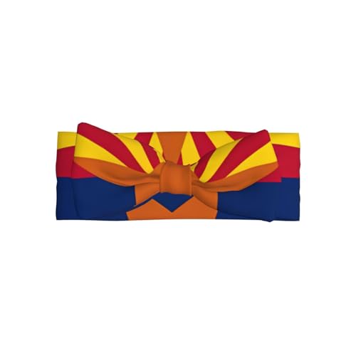Weiches Haarband für Babys, Mädchen, Schleife, niedliche Kopfbedeckung, Arizona-Flagge, für Neugeborene, Säuglinge, Kleinkinder von GUHAOT