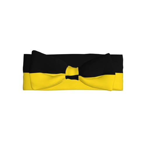 Weiches Haarband für Babys, Mädchen, Schleife, niedliche Kopfbedeckung, Baden-Württemberg-Flagge, bedruckt, Haarband für Neugeborene, Säuglinge, Kleinkinder von GUHAOT