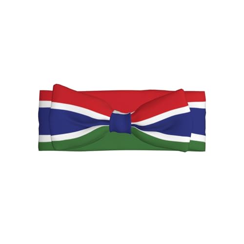 Weiches Haarband für Babys, Mädchen, Schleife, niedliche Kopfbedeckung, Flagge des Gambia-Drucks, Haarband für Neugeborene, Säuglinge, Kleinkinder Weiches Haarband für Babys, Mädchen, Schleife, niedliche Kopfbedeckung, Flagge des Gambia-Drucks, Haarband für Neugeborene, Säuglinge, Kleinkinder von GUHAOT