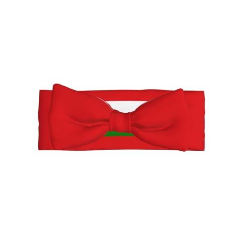 Weiches Haarband für Babys, Mädchen, Schleife, niedliche Kopfbedeckung, Flagge des Omans, Haarband für Neugeborene, Säuglinge, Kleinkinder von GUHAOT