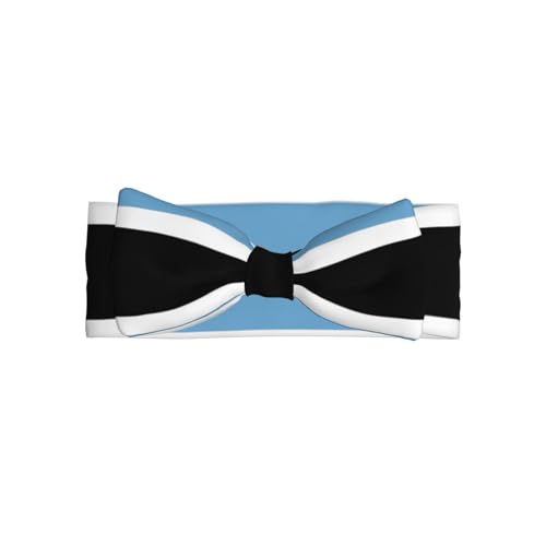 Weiches Haarband für Babys, Mädchen, Schleife, niedliche Kopfbedeckung, Flagge von Botswana, für Neugeborene, Säuglinge, Kleinkinder von GUHAOT