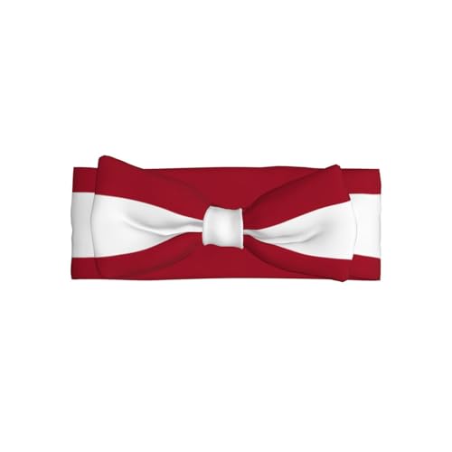 Weiches Haarband für Babys, Mädchen, Schleife, niedliche Kopfbedeckung, Flagge von Lettland, Haarband für Neugeborene, Säuglinge, Kleinkinder von GUHAOT