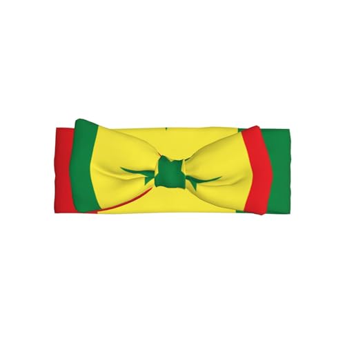 Weiches Haarband für Babys, Mädchen, Schleife, niedliche Kopfbedeckung, Flagge von Senegal, bedruckt, Haarband für Neugeborene, Säuglinge, Kleinkinder Weiches Haarband für Babys, Mädchen, Schleife, niedliche Kopfbedeckung, Flagge von Senegal, bedruckt, Haarband für Neugeborene, Säuglinge, Kleinkinder von GUHAOT