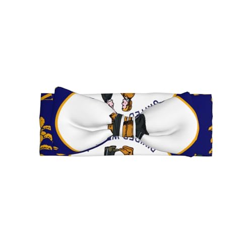 Weiches Haarband für Babys, Mädchen, Schleife, niedliche Kopfbedeckung, Kentucky State Flagge, Druck, Haarband für Neugeborene, Säuglinge, Kleinkinder Weiches Haarband für Babys, Mädchen, Schleife, niedliche Kopfbedeckung, Kentucky State Flagge, Druck, Haarband für Neugeborene, Säuglinge, Kleinkinder von GUHAOT