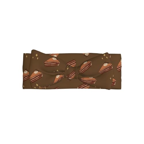 Weiches Haarband für Babys, Mädchen, Schleife, niedliche Kopfbedeckung, Schokoladenquadrate, Kuchendruck, Haarband für Neugeborene, Säuglinge, Kleinkinder Weiches Haarband für Babys, Mädchen, Schleife, niedliche Kopfbedeckung, Schokoladenquadrate, Kuchendruck, Haarband für Neugeborene, Säuglinge, Kleinkinder von GUHAOT