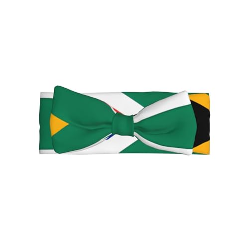 Weiches Haarband für Babys, Mädchen, Schleife, niedliche Kopfbedeckung, Südafrika-Flagge, bedruckt, Haarband für Neugeborene, Säuglinge, Kleinkinder von GUHAOT